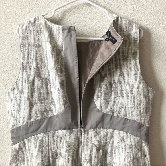 NWT Lafayette 148 Osprey Gray Modest Business Casual Minimalist Dress size 14 - Picture 4 of 6